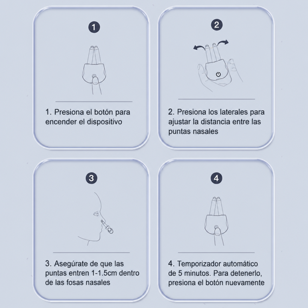 Dispositivo Nasal Anti Alergia y Rinitis