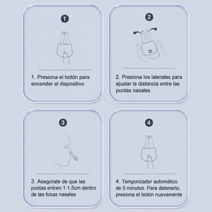 Dispositivo Nasal Anti Alergia y Rinitis